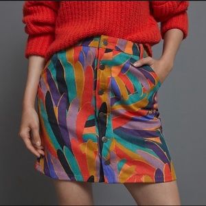 Farm Rio Kiki Corduroy Skirt